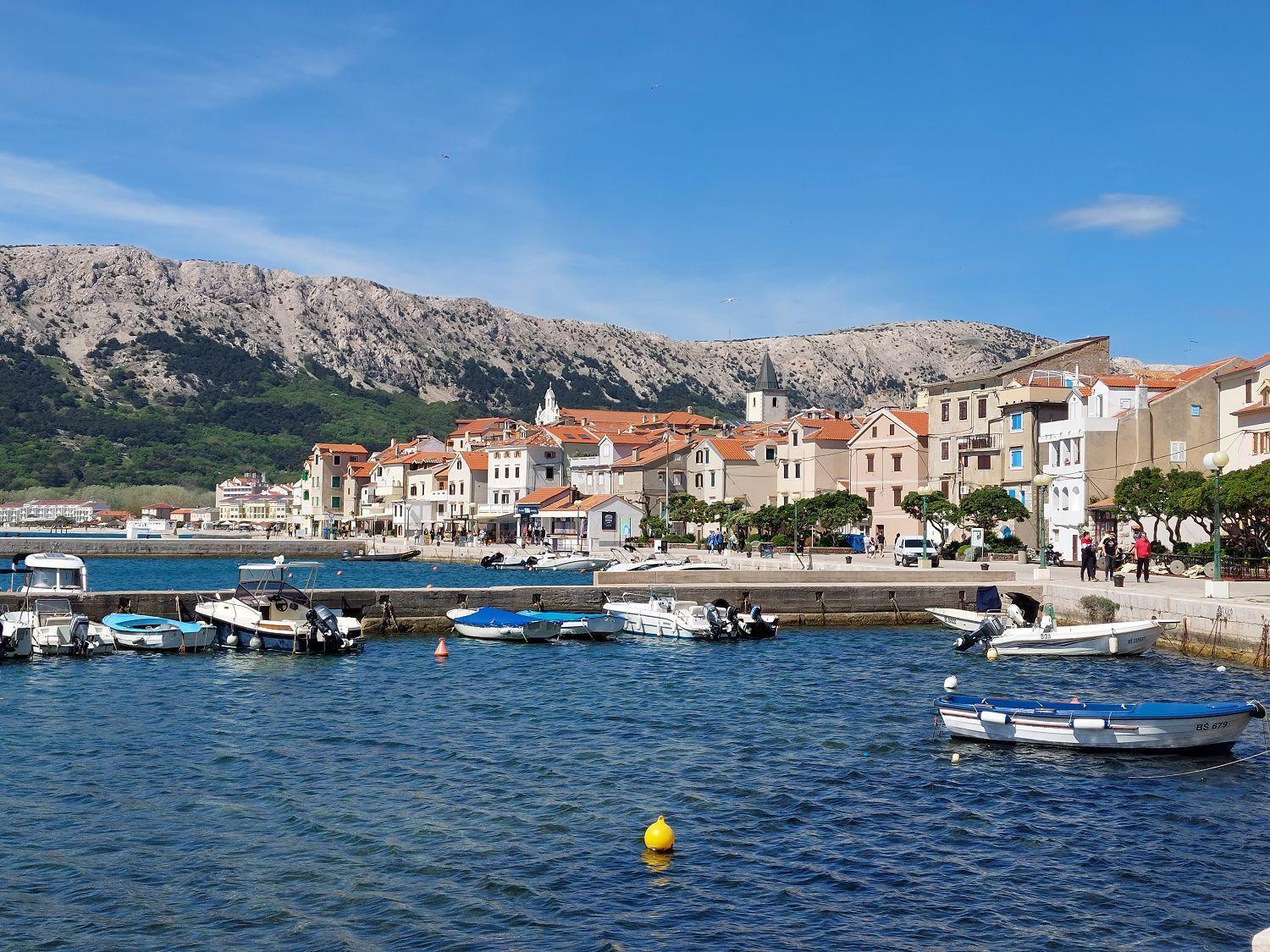 Erste Reihe Zum Meer Baška Esterno foto