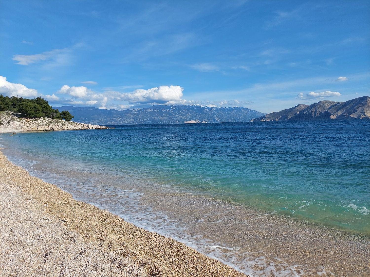 Erste Reihe Zum Meer Baška Esterno foto