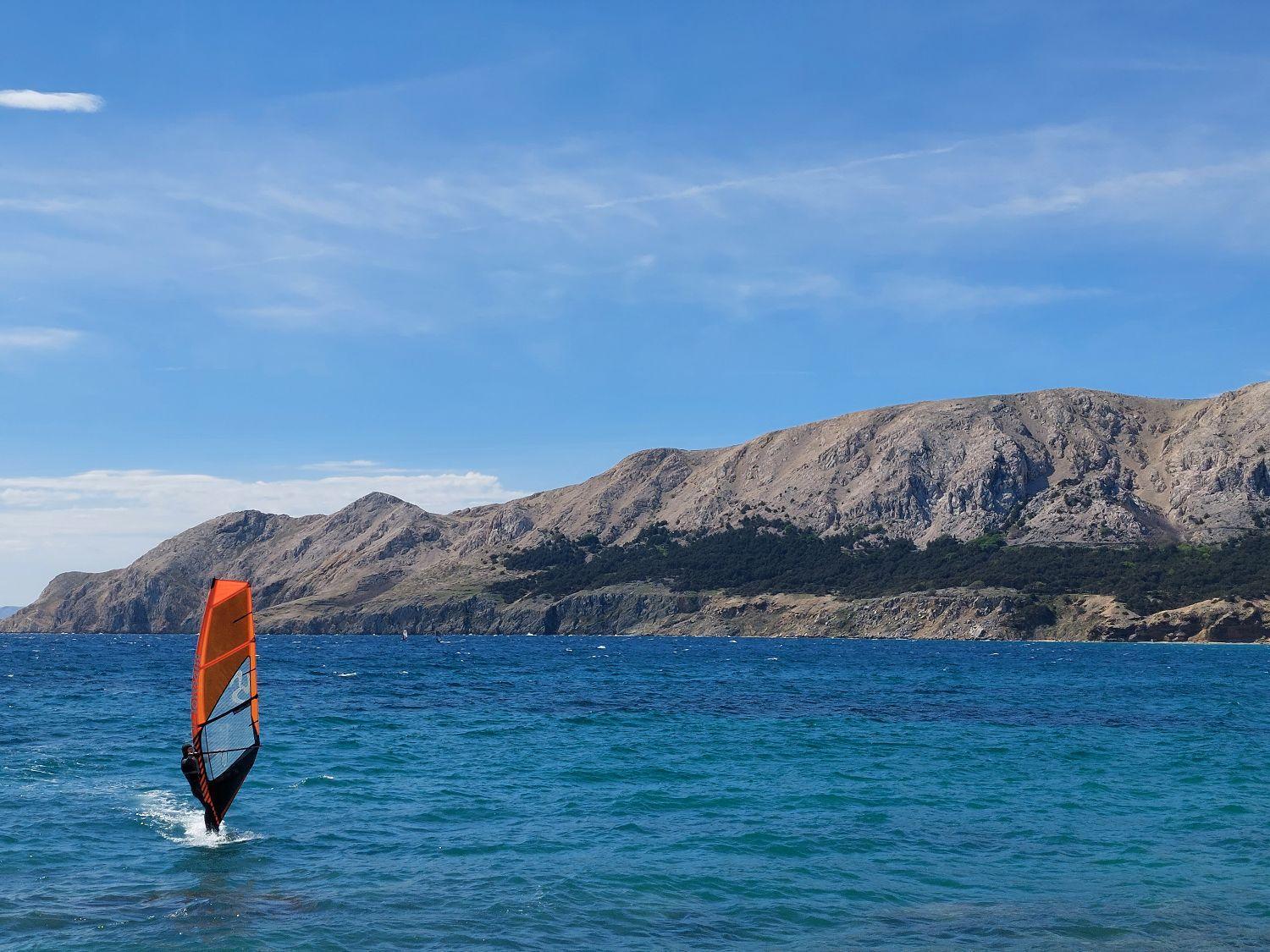 Erste Reihe Zum Meer Baška Esterno foto